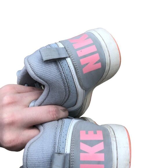 RARE 2016 Nike Court Borough Mid 'Wolf Gray' Size 7 - Picture 2 of 16